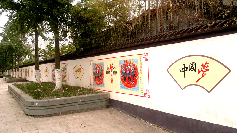 遍及全城的户外公益广告